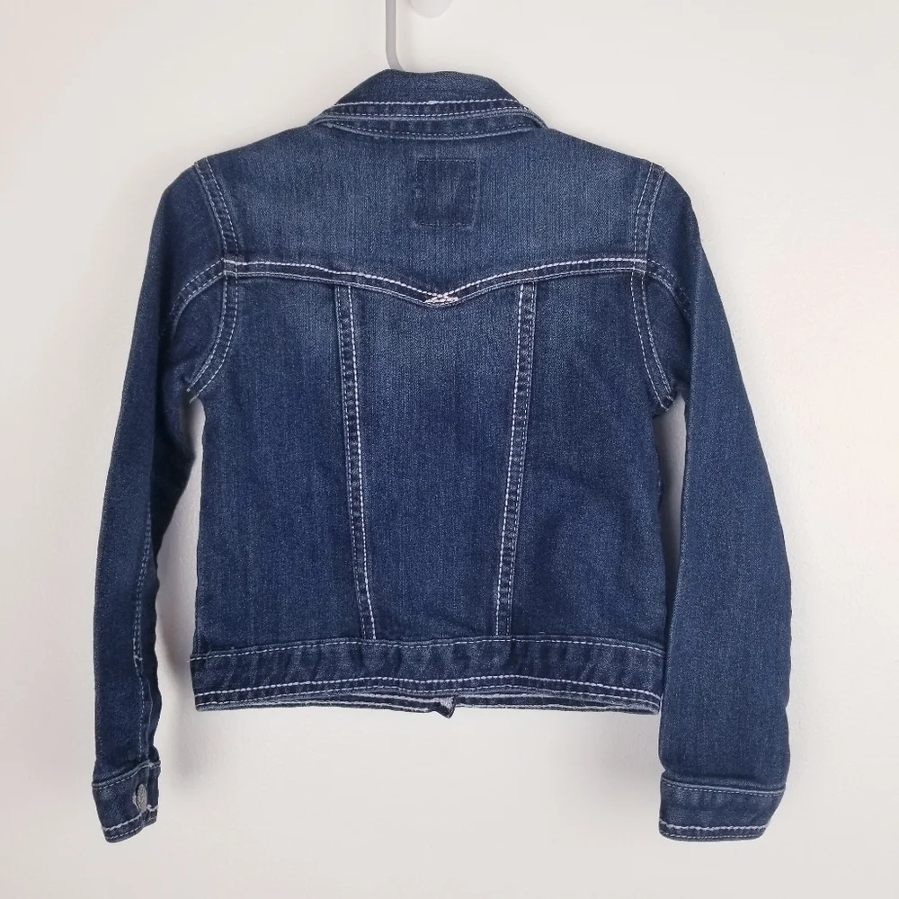 Levi's Girl's Embroidered Jean Jacket 4T